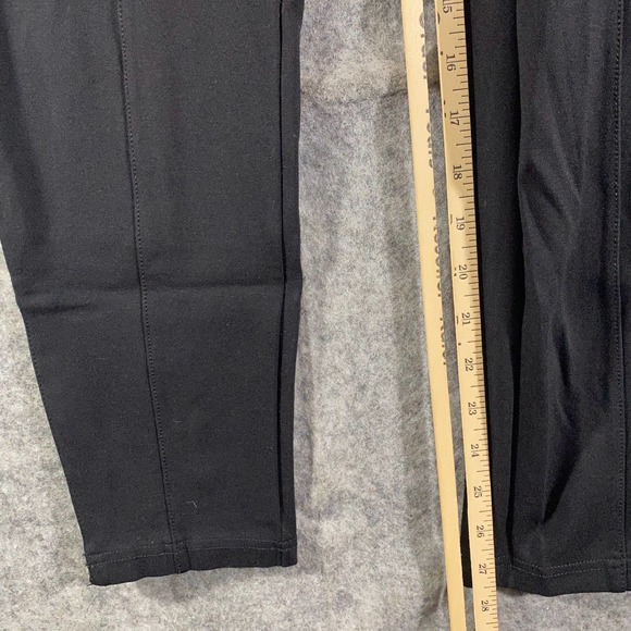 Betabrand Pants Small Long Black Skinny Leg Dress Yoga Cigarette Zip - Picture 12 of 16
